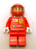 LEGO rac023bs F1 Ferrari - F. Massa with Helmet Decorated - with Torso Stickers