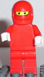 LEGO rac025 F1 Ferrari Pit Crew Member - without Torso Stickers
